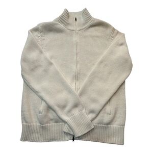 Orvis Heavy Knit Full Zip Cardigan Size M